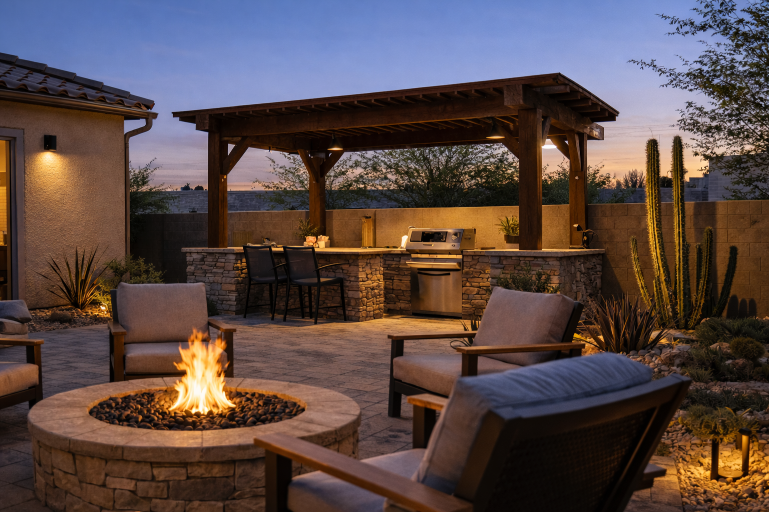 Outdoor Entertainment Area thumbnail 2