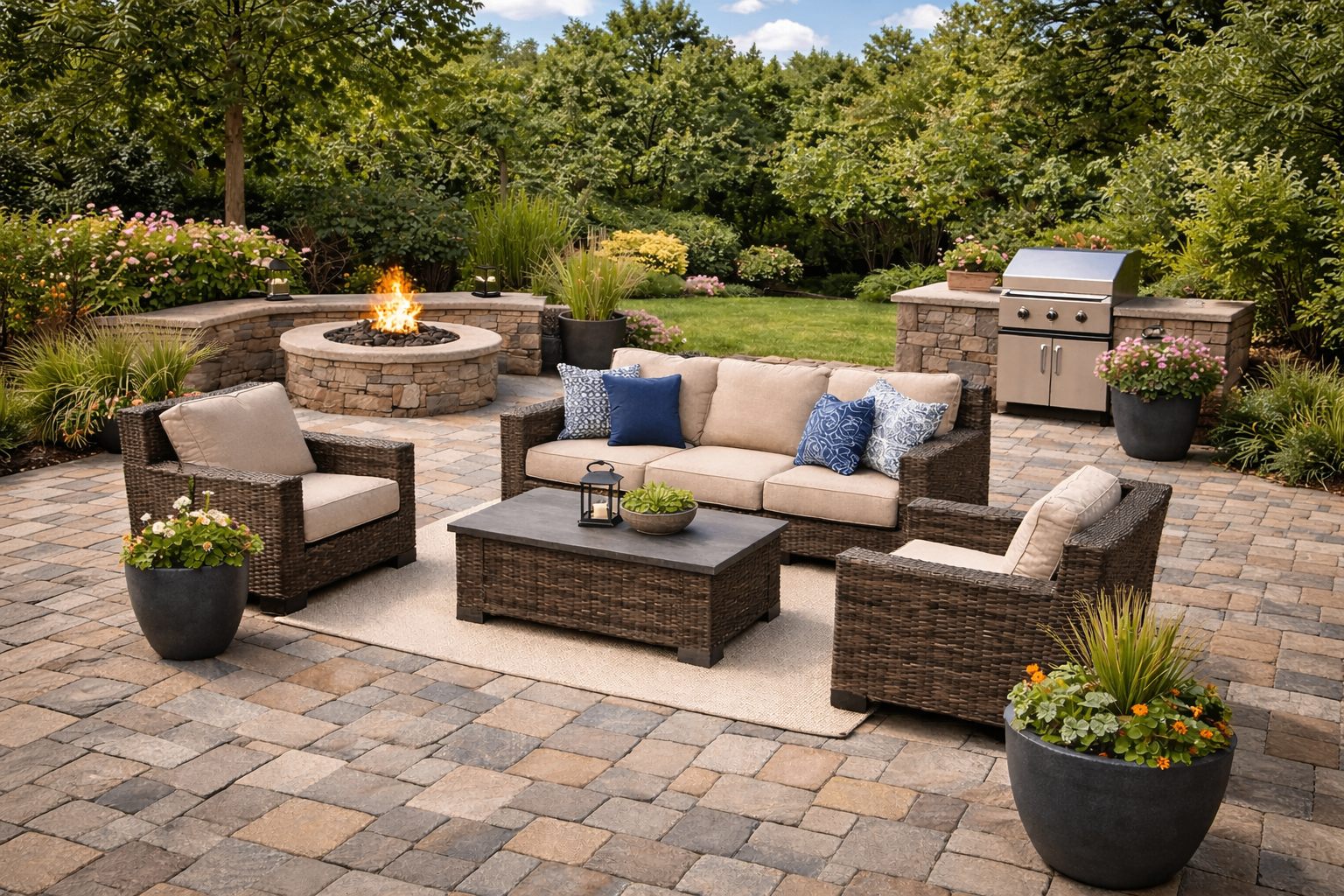 Resort-Style Patio