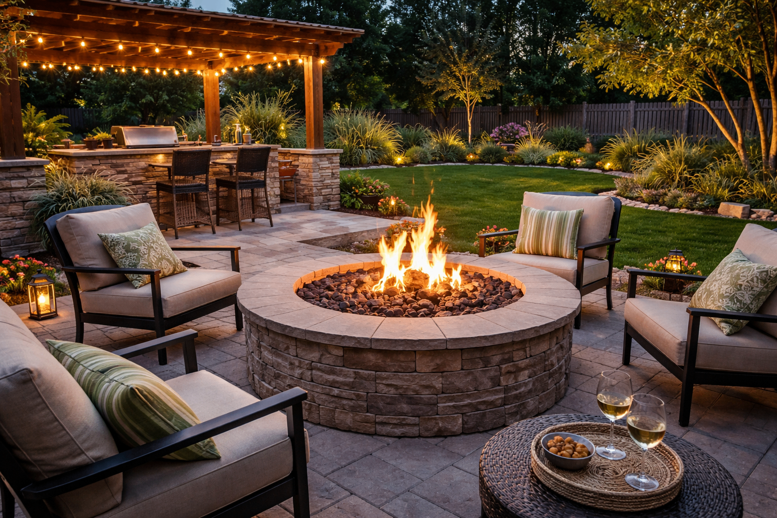 Fire Pits & Outdoor Living